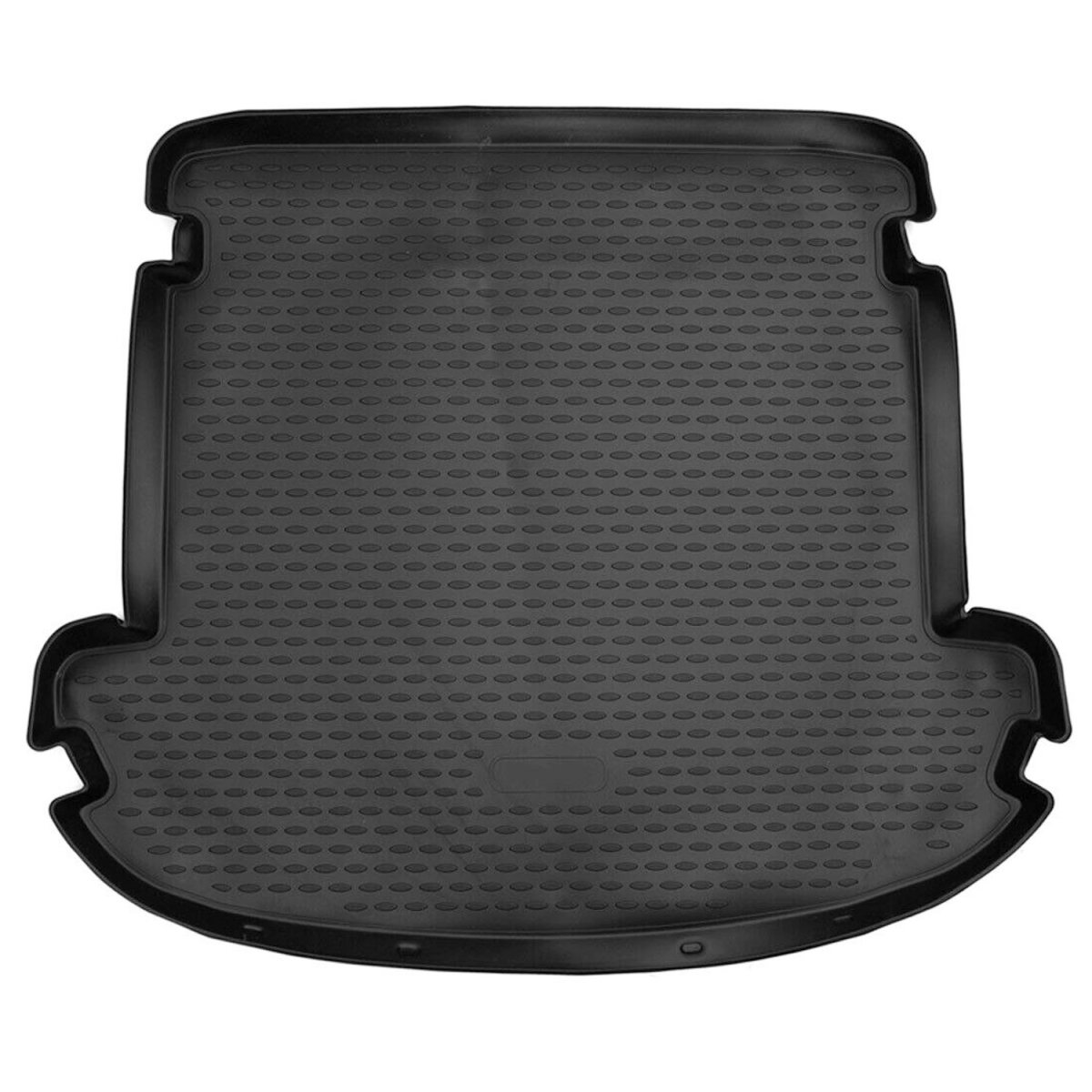 Hyundai Santa Fe Trunk Mat - Omac - TPE - Black - 2017-2019